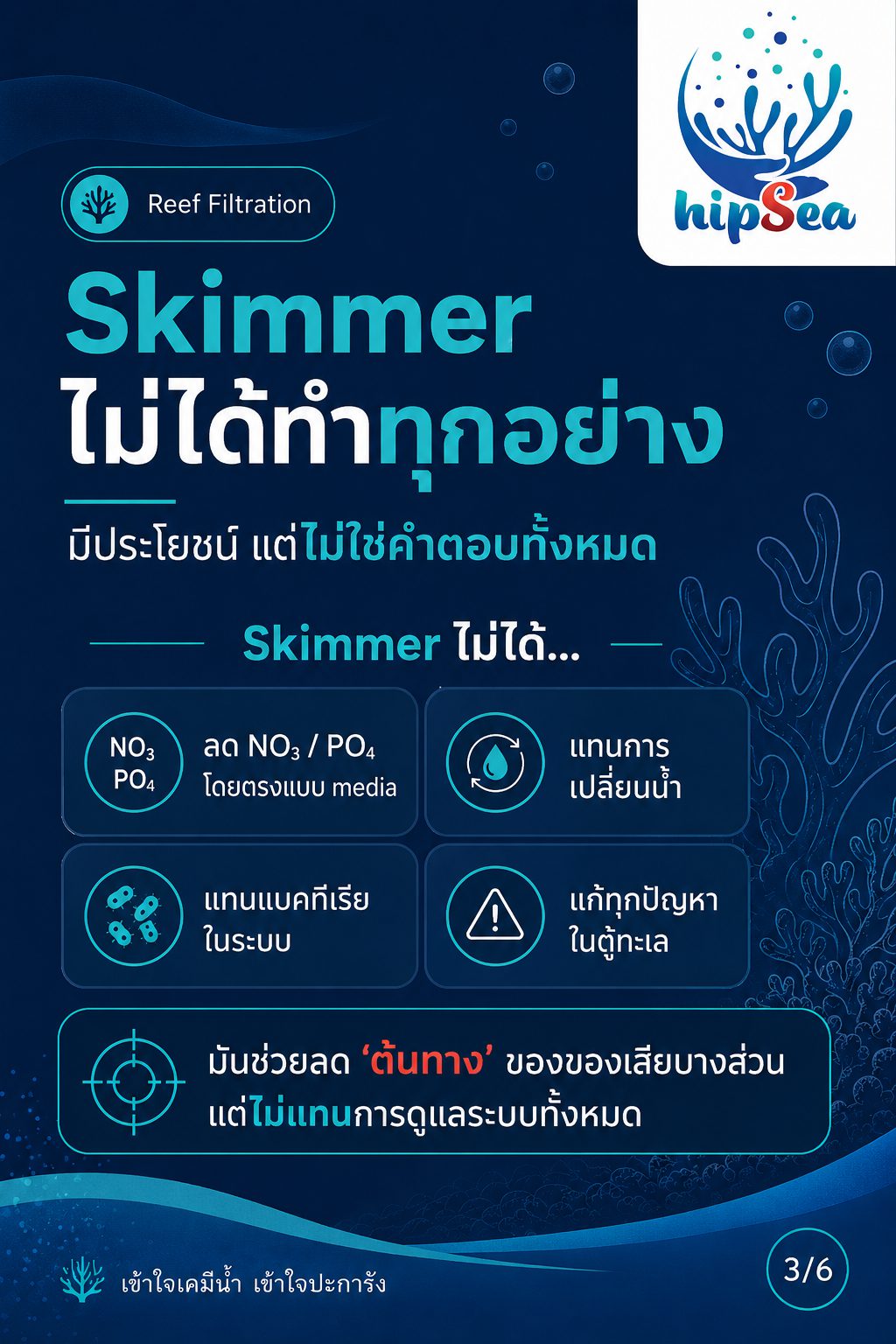 Skimmer ยิ่งใหญ่ยิ่งดีจริงหรือ